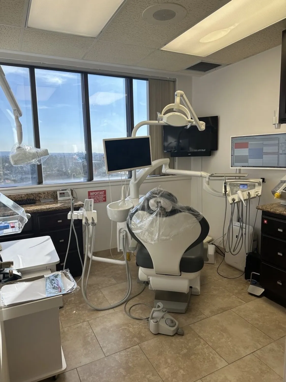 A modern dental operatory at The JM Dental in Orange County